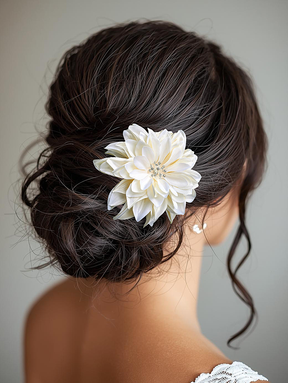 ヘアアクセサリー Dahlia shrinking embroidery headband Crochet Floral Linen Headband: Embroidered Daisy Hairband - Etsy